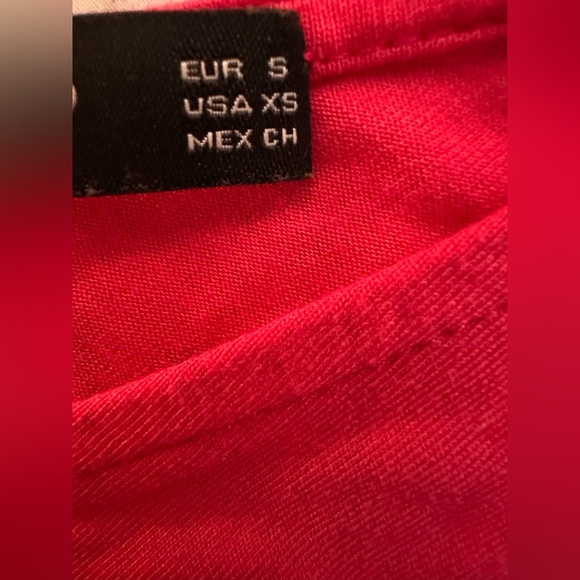 Mango Basics Vibrant Pink Tank Top XS - Picture 5 of 6